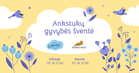 Gegužės 18 d. kviečiame į Ankstukų gyvybės šventę!
