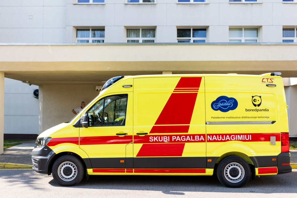 Modernus reanimobilis Kauno klinikoms