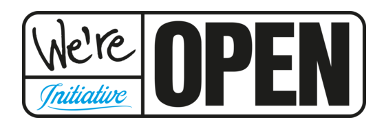 Open initiative black logo